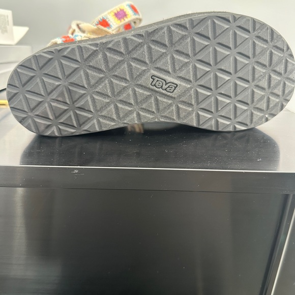 Teva Women's Colorful Crochet Platform Sandal size 10 - Picture 8 of 8